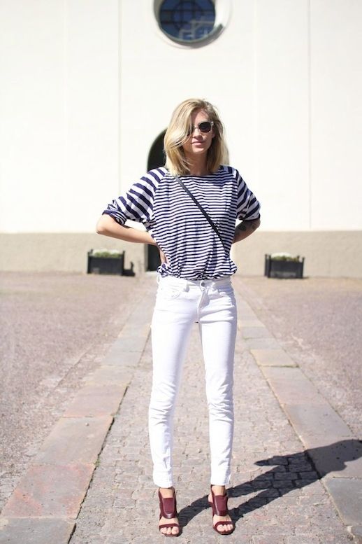 Le Fashion 30 Fresh Ways To Wear White Jeans